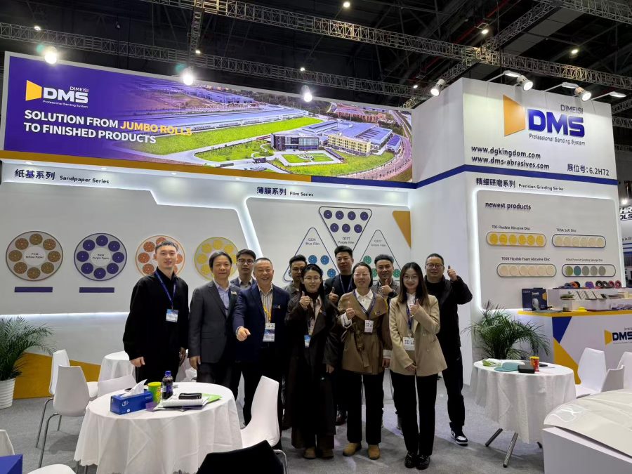 DMS presenta soluciones abrasivas innovadoras en Automechanika Shanghai 2025