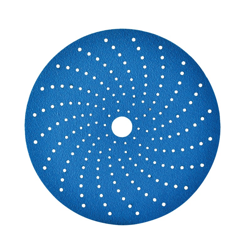 Papel de lija personalizado azul