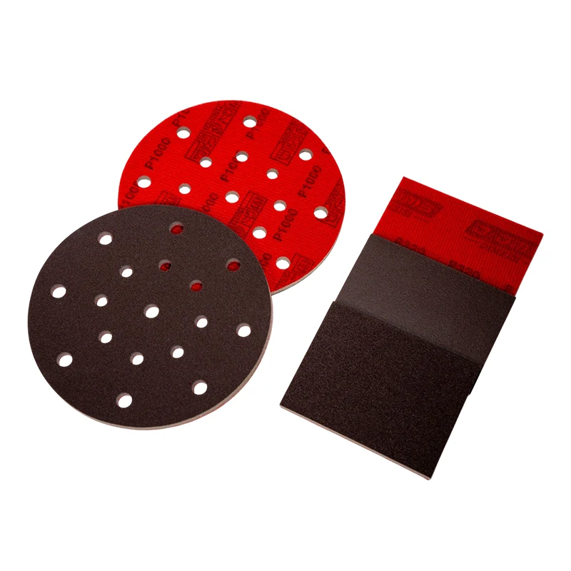 Disco de esponja marrón